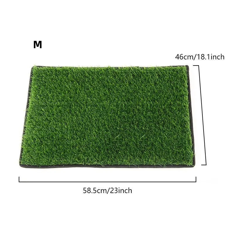 Alfombra de Césped Artificial para Entrenamiento de Perros – Lavable y Reutilizable – Interior