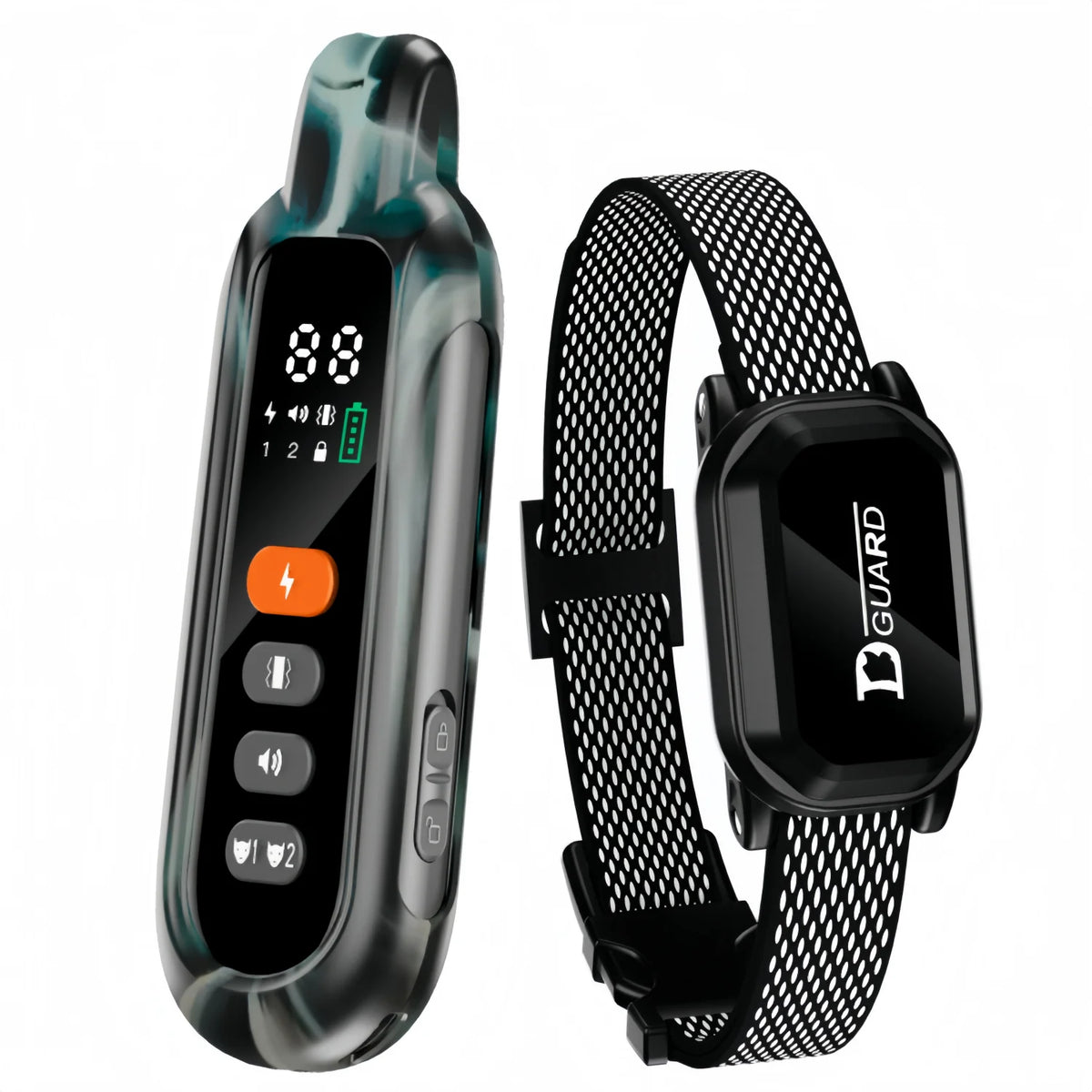 Collar de Adiestramiento Eléctrico para Perros – 1000m – Sonido/Vibración/Estímulo – Impermeable