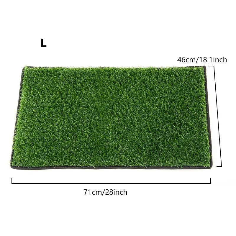 Alfombra de Césped Artificial para Entrenamiento de Perros – Lavable y Reutilizable – Interior