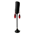 Juguete de Boxeo con Ventosa para Gatos – Enriquecimiento Felino – Nylon/Cuero – 35cm