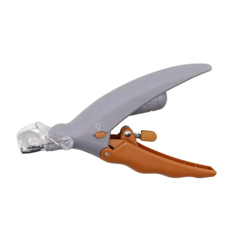 Cortañas con Luz LED para Perros y Gatos – Acero Inoxidable – Mango Ergonómico – Con Iluminación