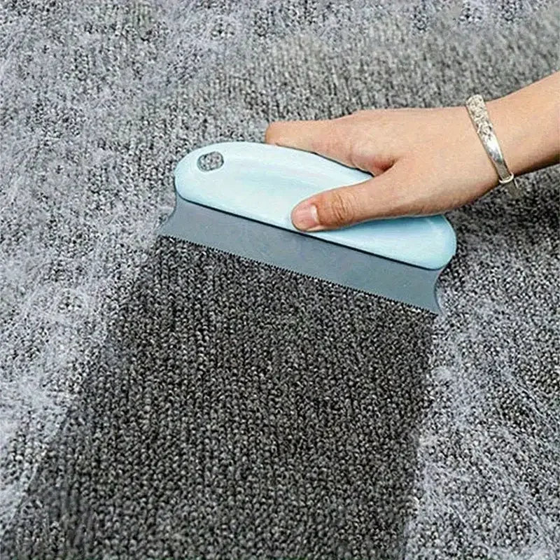 Cepillo Quitapelos para Perros y Gatos – Elimina Pelo de Ropa y Muebles – ABS+TPR – Azul/Rojo