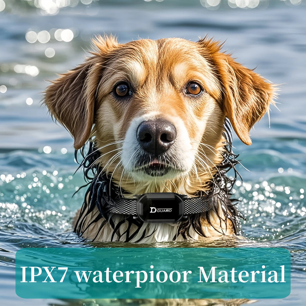 Collar de Adiestramiento Eléctrico para Perros – 1000m – Sonido/Vibración/Estímulo – Impermeable