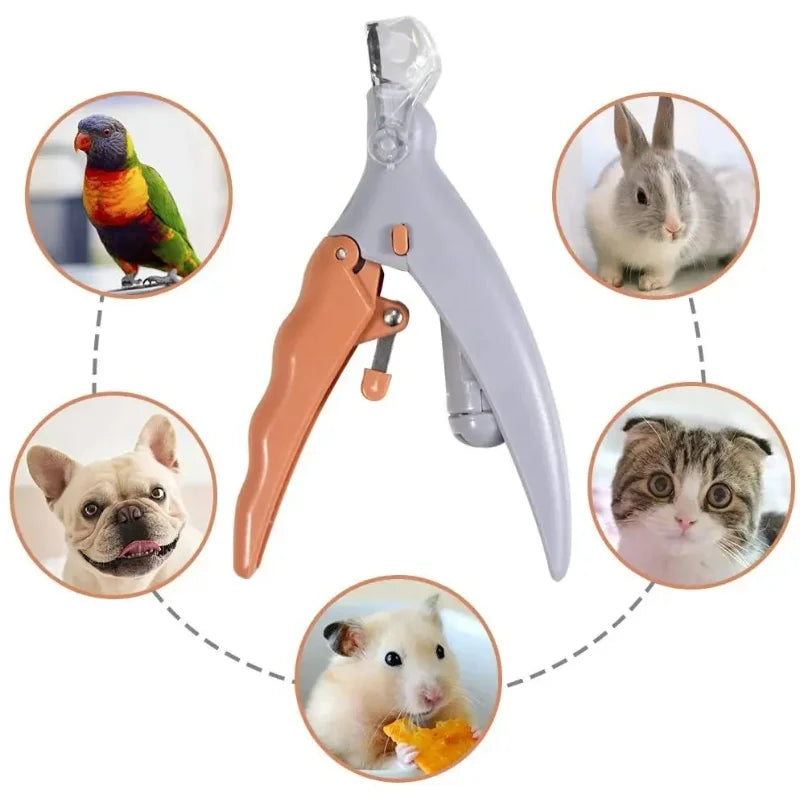 Cortañas con Luz LED para Perros y Gatos – Acero Inoxidable – Mango Ergonómico – Con Iluminación