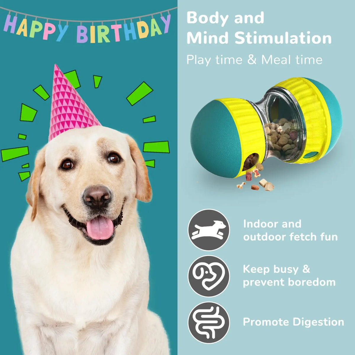 Pelota Dispensadora de Premios para Perros