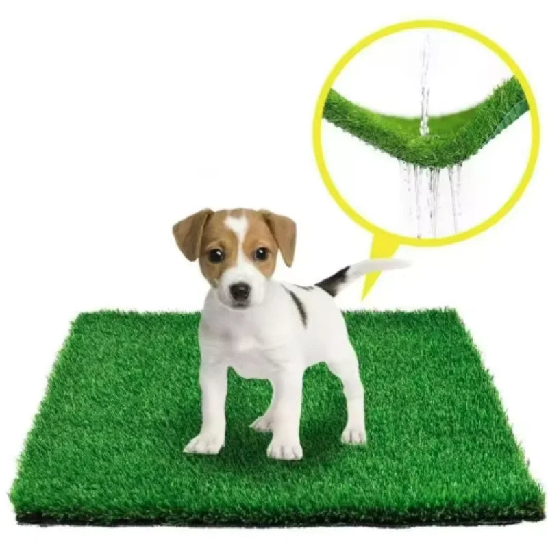 Alfombra de Césped Artificial para Entrenamiento de Perros – Lavable y Reutilizable – Interior